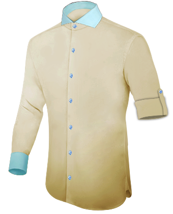 High Collar Mens Shirts
