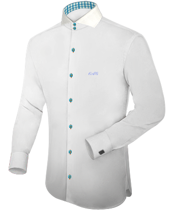 Mens Collarless Shirts