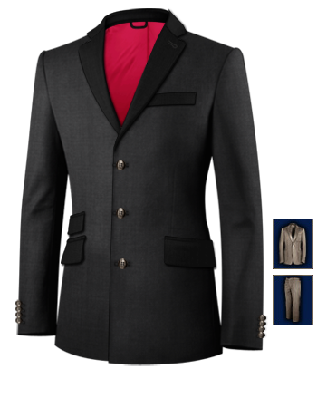 Ladies Navy Pinstripe Suits