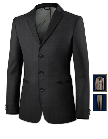 Fashion Suits 2011 on Fashion For Men 2011 With 3 Button Suit And Round Notch