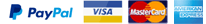 paypal visa mastercard