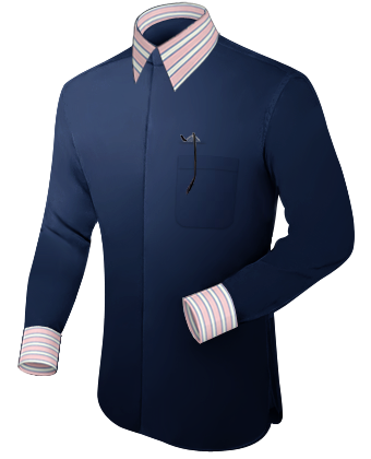 19 Inch Collar 32 Inch Sleeve Shirts with French Collar 2 Button