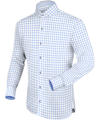 English Shirts with Italian Collar 1 Button