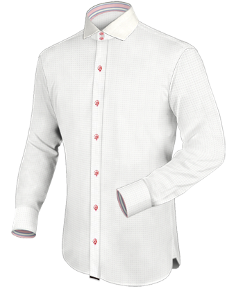 Indian Shirts For Men with Italian Collar 2 Button