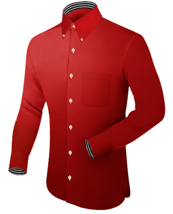Fancy Back Formal Evening Shirts with Hidden Button