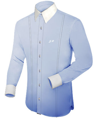Dress Shirt Collar Styles with French Collar 1 Button