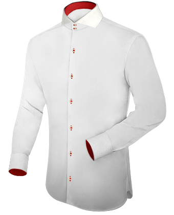 Tailor Made Shirt Design with Cut Away 2 Button