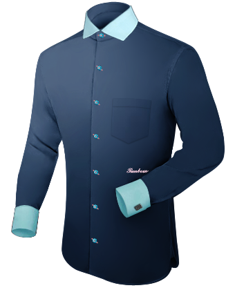 Tailored Shirts Edinburgh with Italian Collar 1 Button