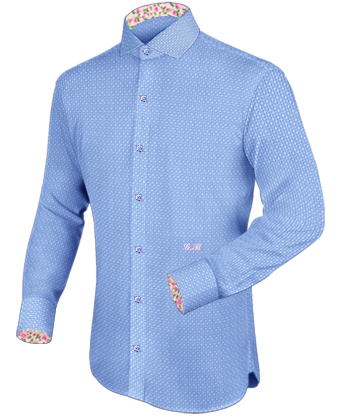 Tailor Co Uk Design Shirts with Italian Collar 1 Button