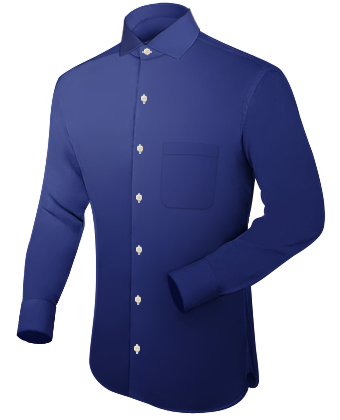 Custom Linen Shirts with Italian Collar 1 Button