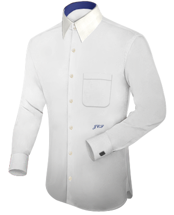 Tailor For Less with French Collar 2 Button