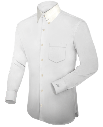 Cufflink Shirts with Hidden Button