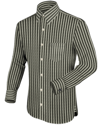 Mens Shirts Uk with French Collar 1 Button