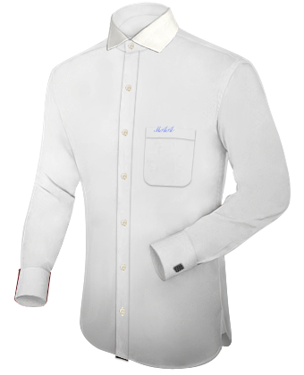 Indian Style Shirts For Men with Italian Collar 1 Button