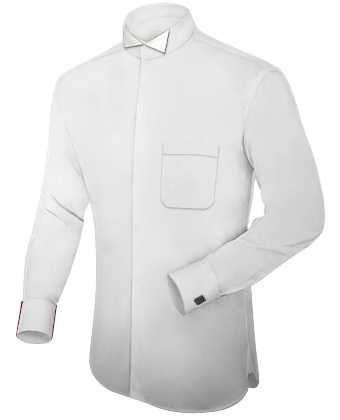14 Inch Neck Dress Shirt With 30 Inch Sleeves with Tuxedo