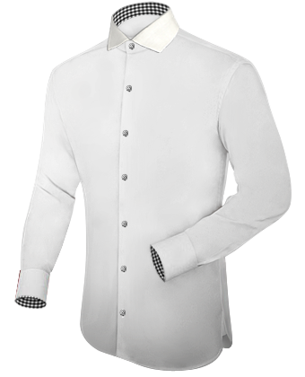 Oxford Clothing Custom Shirts with Italian Collar 1 Button