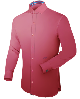Short Sleeve Bespoke Fabric Sample Shirt with Italian Collar 2 Button