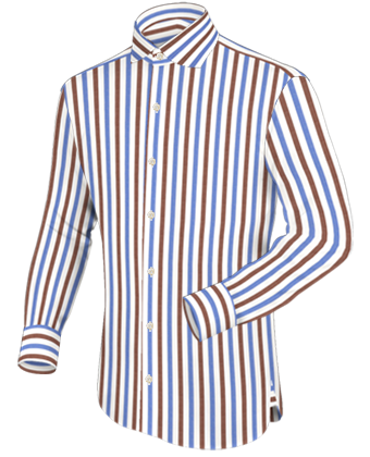 Handmade Shirts Thailand with English Collar