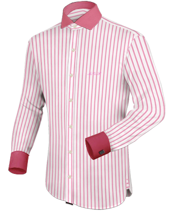 Dress Shirt 15 32 with Italian Collar 1 Button