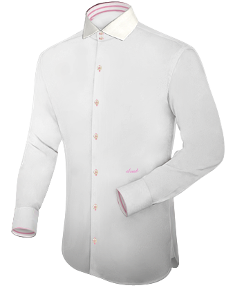 Uk Mens Dress Shirt Online Sale with Italian Collar 2 Button
