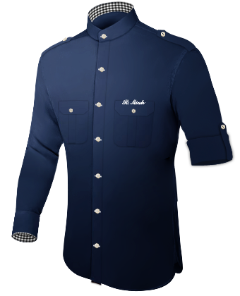 Tailor Made Shirts Uk with Band
