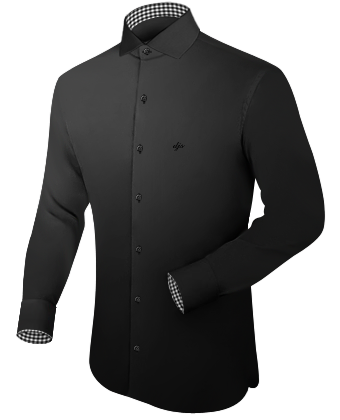 Mens White Shirts with Italian Collar 1 Button
