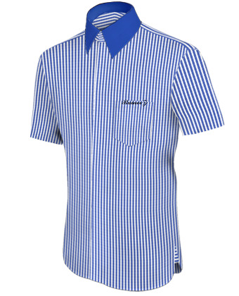 Packard Shirts Made To Order with French Collar 1 Button