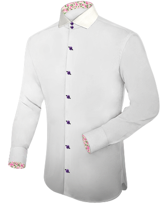 Italian High Collar Shirts Sale with Italian Collar 2 Button