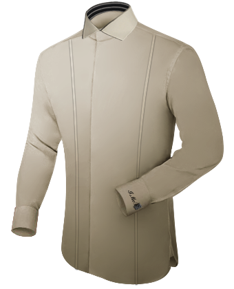 Mens Business Shirts Online with Italian Collar 1 Button
