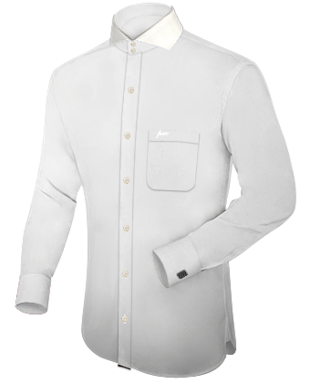 Button Down Shirts 37 Inch Sleeve with Cut Away 2 Button
