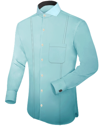 Extra Tall Tattersall Shirts with Cut Away 1 Button