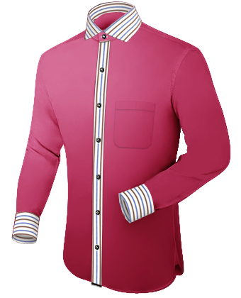 Mens Cotton Dress Shirts with Button Down