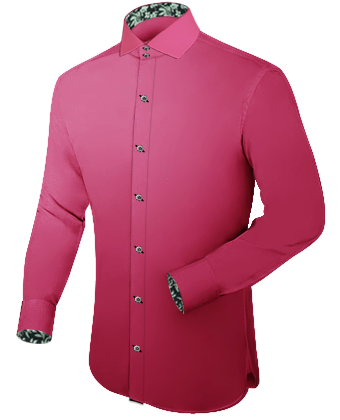 French Collar Boys Shirt with Italian Collar 2 Button