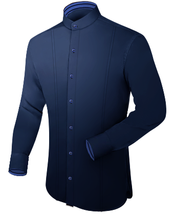 Mens Plain White Shirt 21 Inch Collar 44 Inch Chest with English Collar