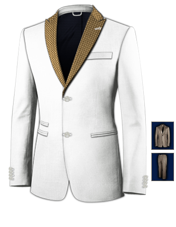 Wedding Mens Suits Brown And Gold