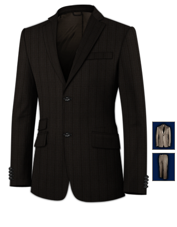 Tailored Suits Women with 2 Buttons, Single Breasted