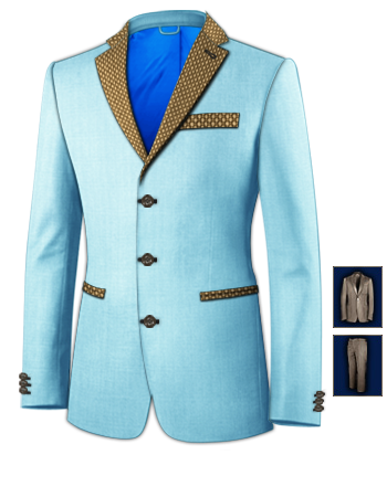 Women's Tailored Suits Uk with 3 Buttons, Single Breasted