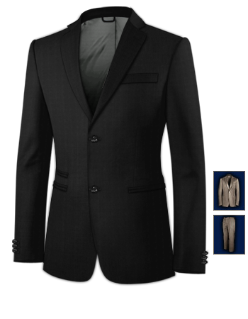 Made To Measure Tuxedo with 2 Buttons, Single Breasted