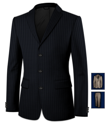 Mens Suits Best with 3 Buttons, Single Breasted