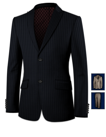 Bespoke Suit Makers Uk with 2 Buttons, Single Breasted