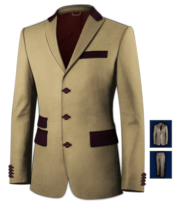 Tailor Made Suits In Bath with 3 Buttons, Single Breasted