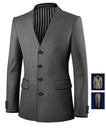 Ladies Waistcoat Size 18 Suits And Tailoring with 4 Buttons, Single Breasted
