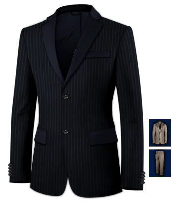 Tailored Suits For Teenagers with 2 Buttons, Single Breasted