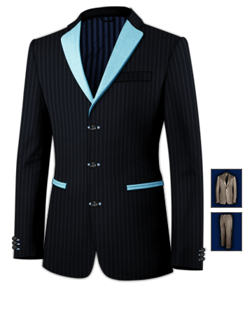 Luxury Morning Suit Bristol with 3 Buttons, Single Breasted