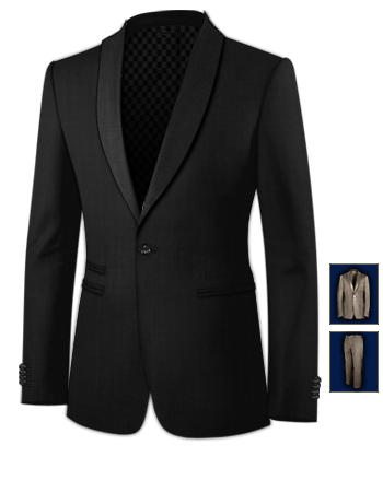 Suits And Tailoring 40 Single Breasted Suit with 1 Button, Single Breasted