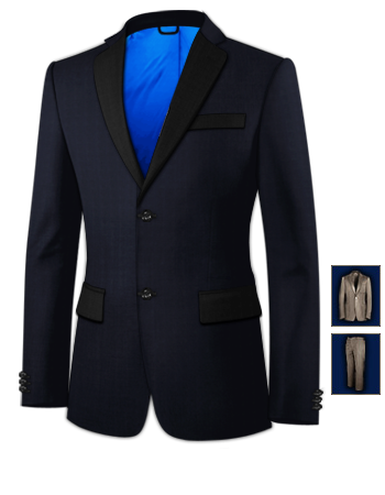 Mens Suits Online with 2 Buttons, Single Breasted