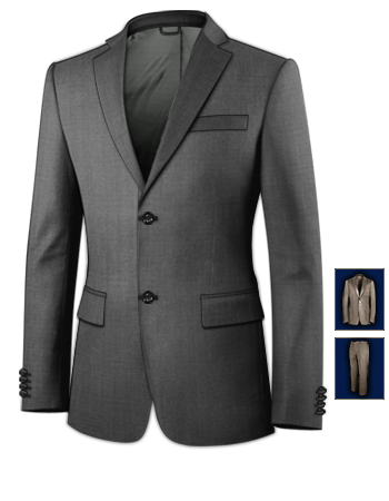 Online Clothes Designers Men with 2 Buttons, Single Breasted