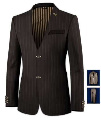 Cheap Summer Suits with 2 Buttons, Single Breasted