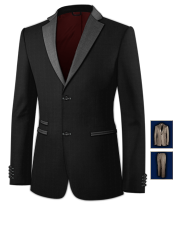 Seersucker Suits Uk with 2 Buttons, Single Breasted