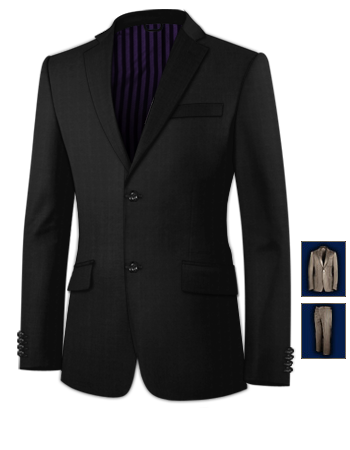 Half Price Suits with 2 Buttons, Single Breasted